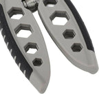 16-in-1 Electrician Pliers | 7 Inch Cable Stripper | Wire Crimping, Cutting, Pulling & Winding Tool | Gray