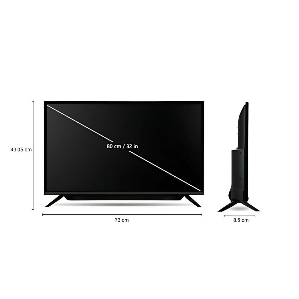 Slim Android Smart TV, Full HD & Quad Core, for Home Entertainment