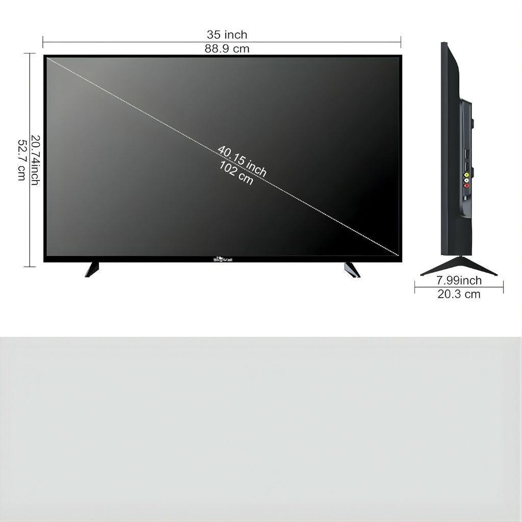 ICONIC 40" Vivid Series Smart LED TV (Bezel-Less, Android)