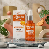 Yardco Vitamin C Face Serum With Hyaluronic Acid Anti Aging And Brightening Skin Radiance Formula 30ml