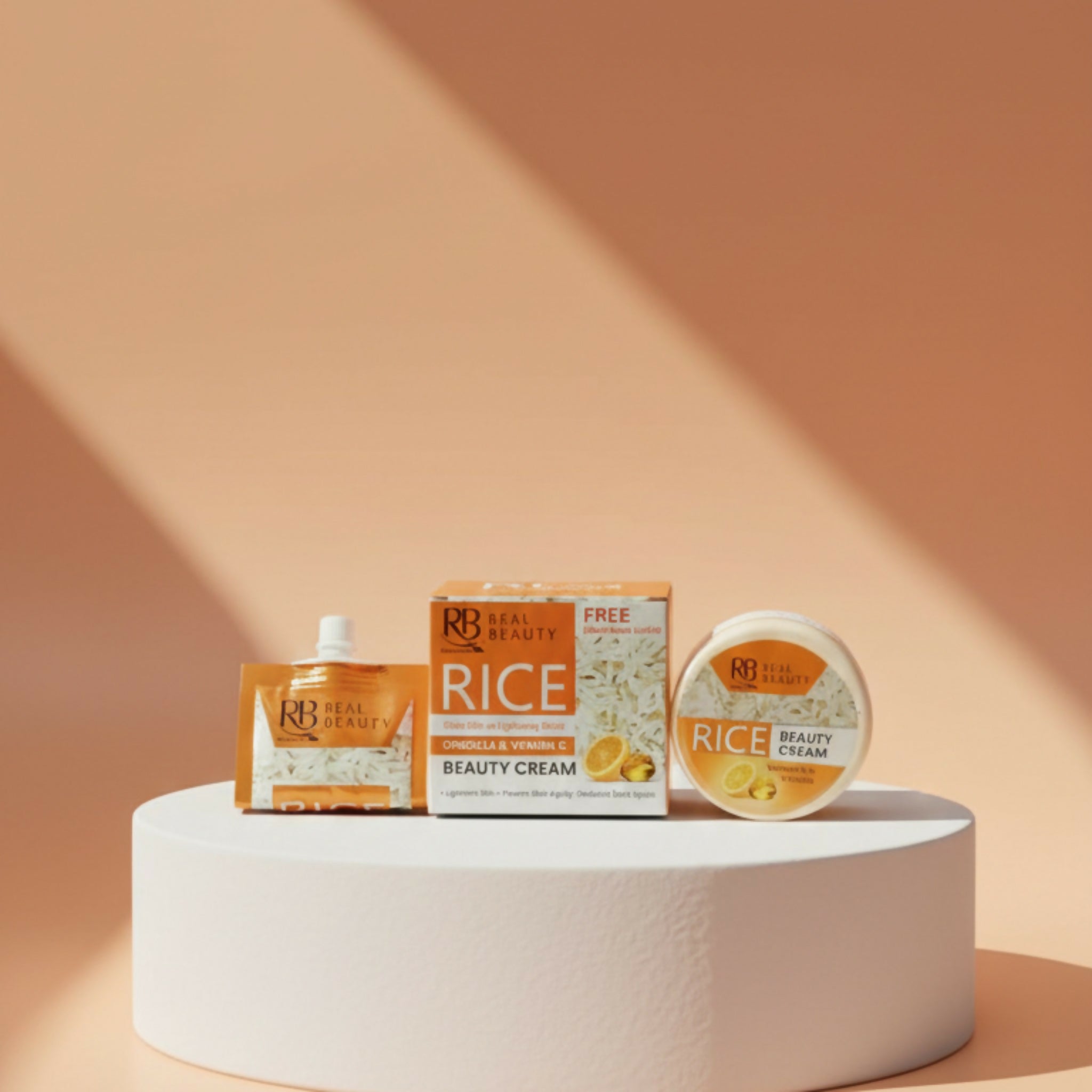 RB Rice Beauty Cream with Free Face Wash | Brightening & Nourishing Skincare