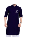 Kurta Pajama, Formal, Color with Markhor Printed Logo, for Men