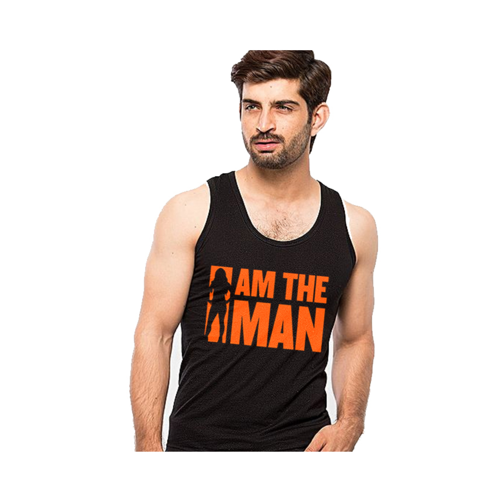 Tank Top, The Man Printed Cotton, for Men