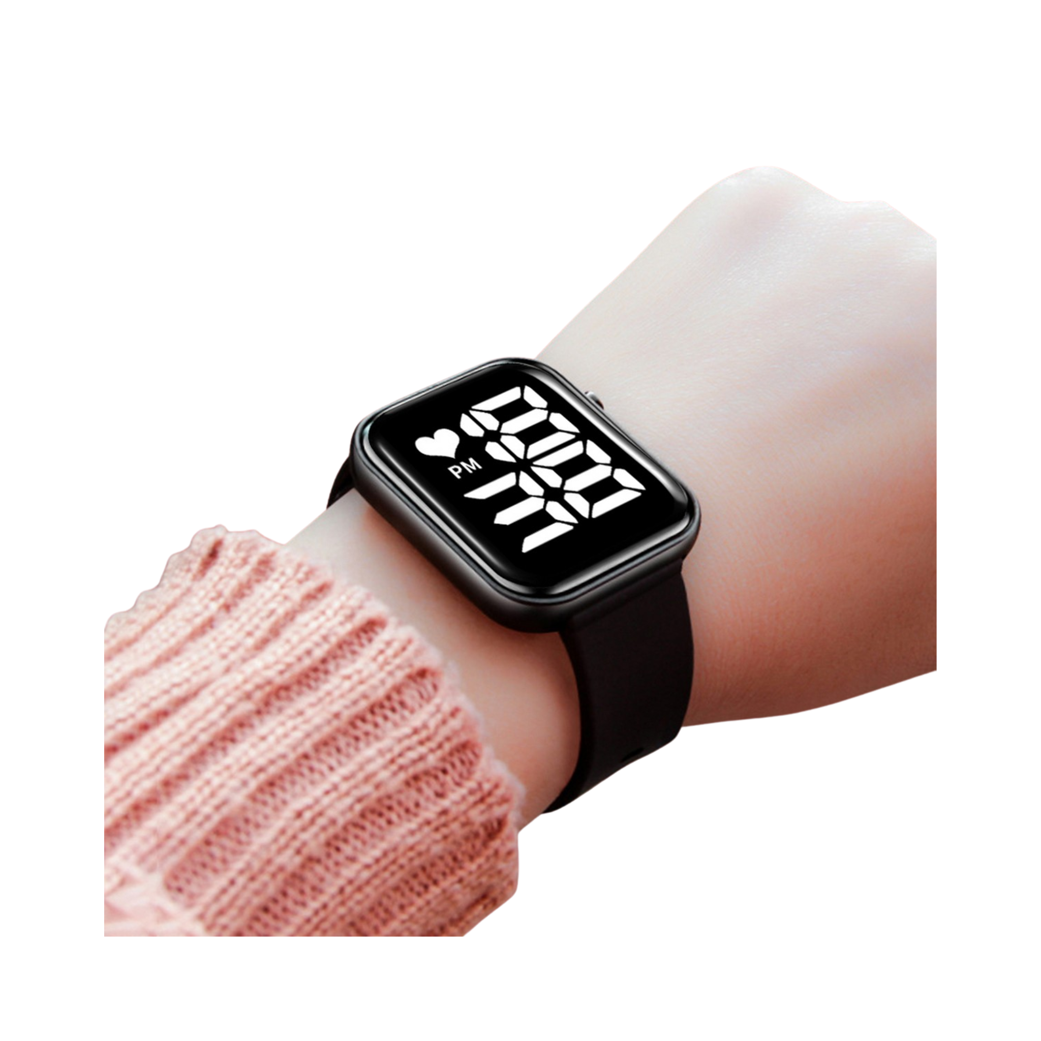 Watch, Led Display & Stylish Touch Band, for Unisex