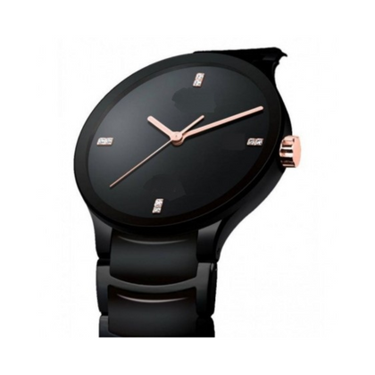 Wristwatch, Analog & Jubile Black Color, for Men
