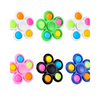 Fidget Toy, Spinners, with Pop Push Bubble, for Kids