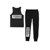 Tank Top & Trouser, Sports Wear, Middle-Waisted, for Men