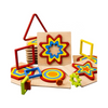 Wooden Shapes Board, Playing Set & 3D, for Kids'