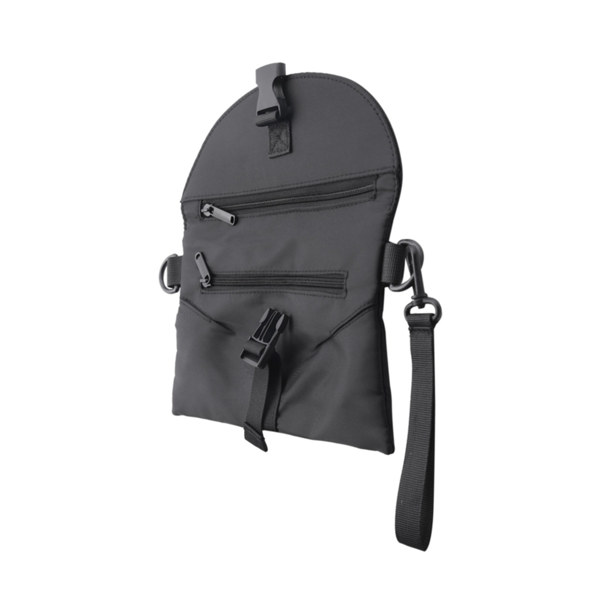 Chest Bag, Black, Waterproof, for Men
