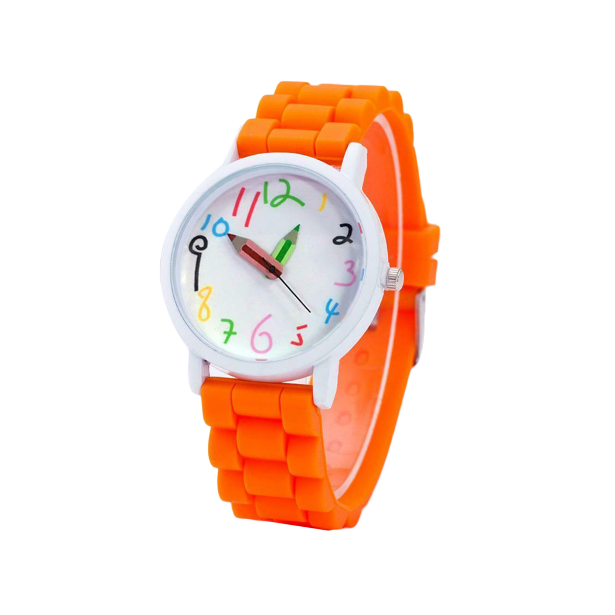 Wristwatch, Cartoon Round Dial & Analog Quartz, For Kids