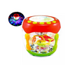 Fish Aquarium Toy, Musical  Drum  with 3D Lights, for Kids'