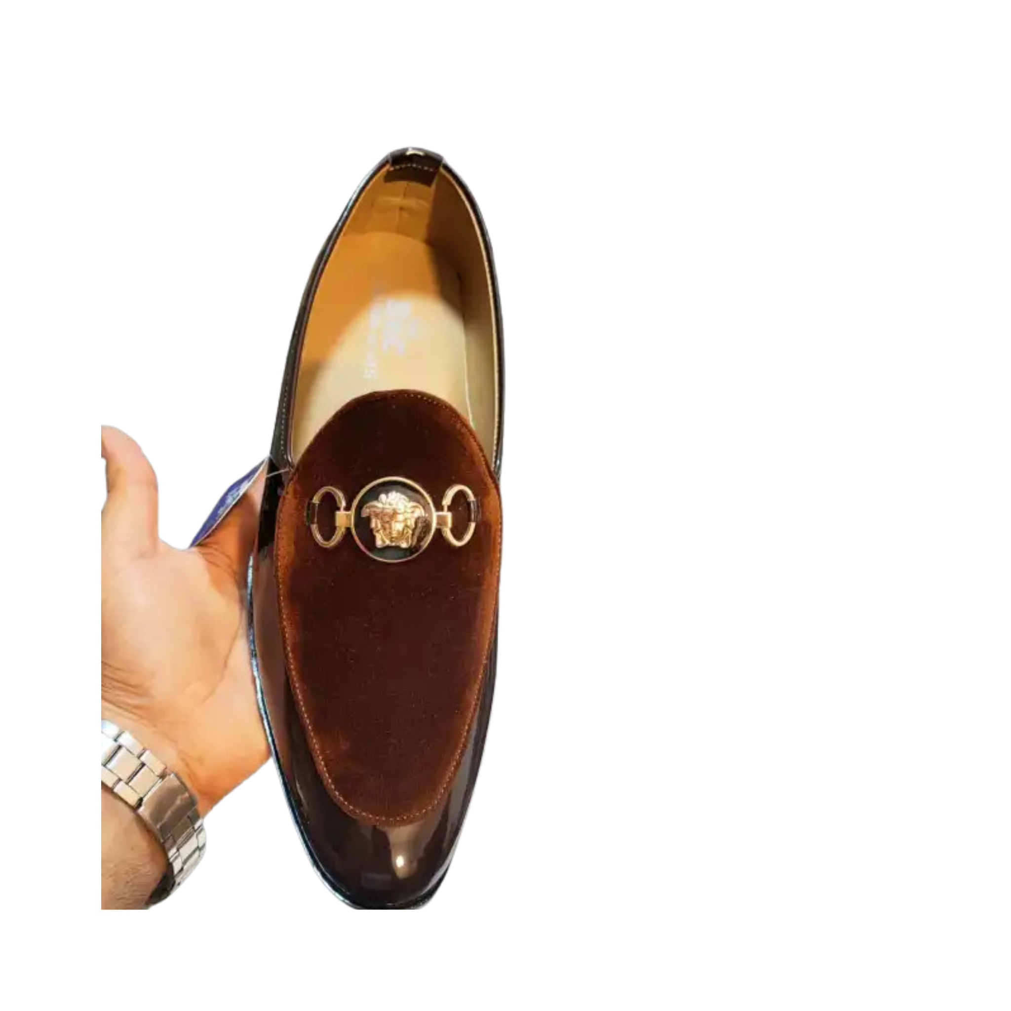 Shoes, Pure Metal Color & Protected Buckle, for Men