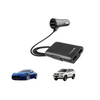 Car Charger, USB Interface, Fast Cable with Power Adapter