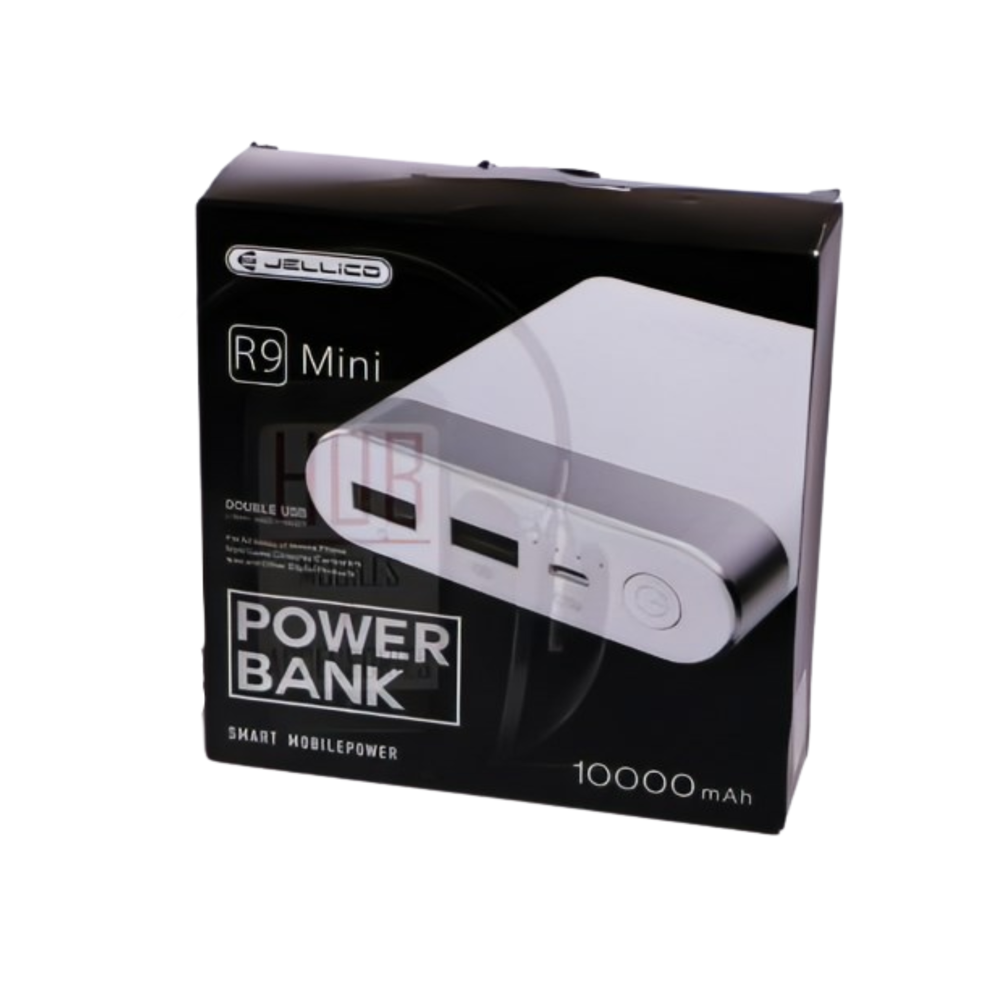 Power Bank, R9 Branded, 2 USB Port, with Charging Cable