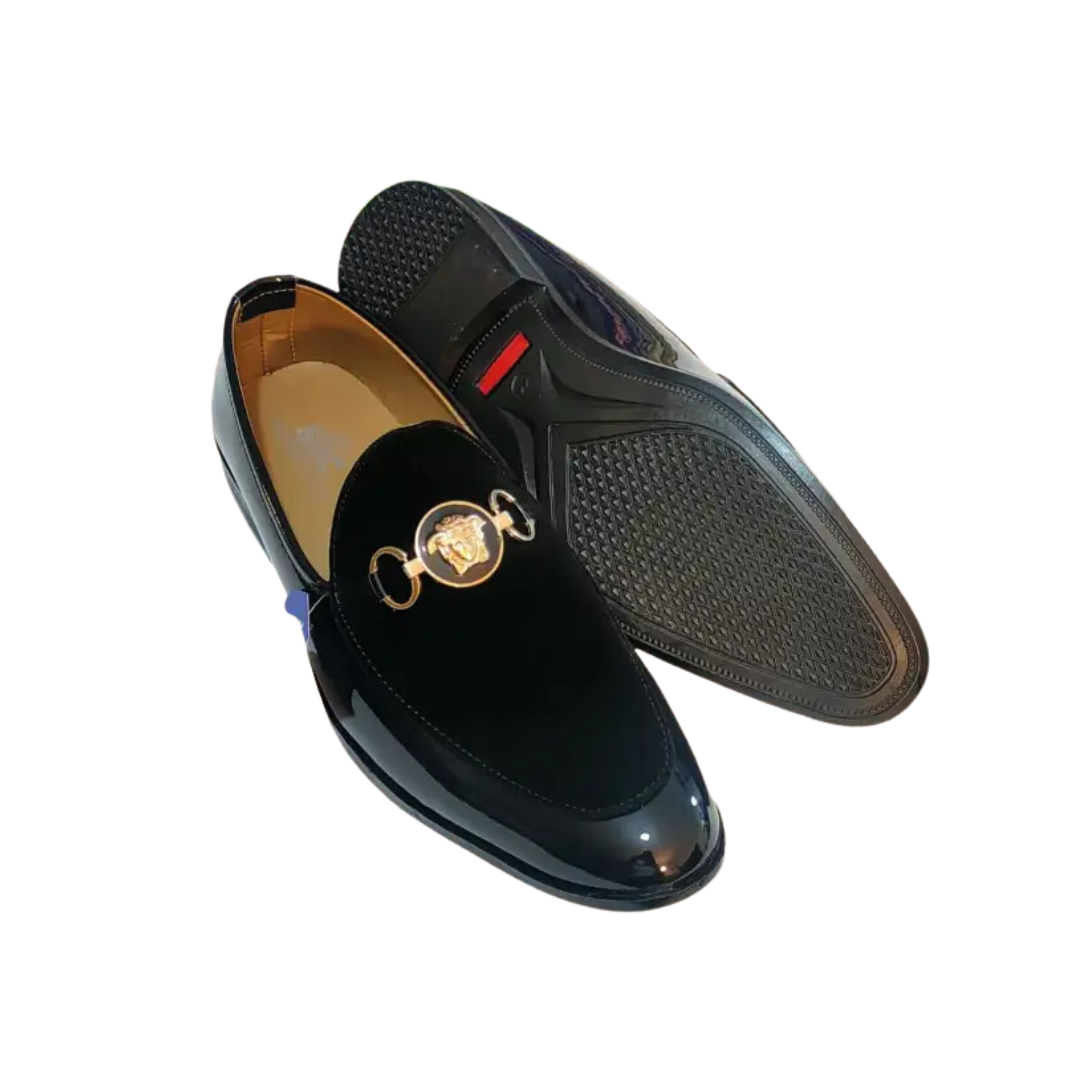 Shoes, Pure Metal Color & Protected Buckle, for Men