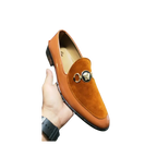 Shoes, Pure Metal Color & Protected Buckle, for Men