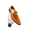 Shoes, Pure Metal Color & Protected Buckle, for Men