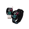 Watch, Sports & Silicone Square Bracelet, for Unisex