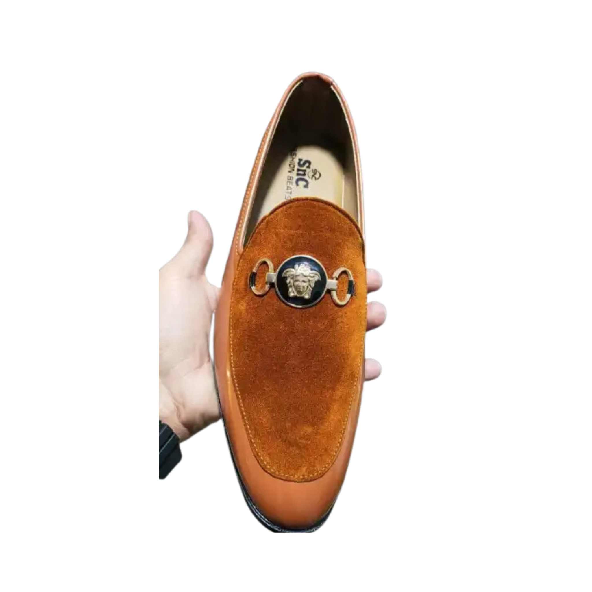 Shoes, Pure Metal Color & Protected Buckle, for Men