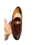 Shoes, Pure Metal Color & Protected Buckle, for Men