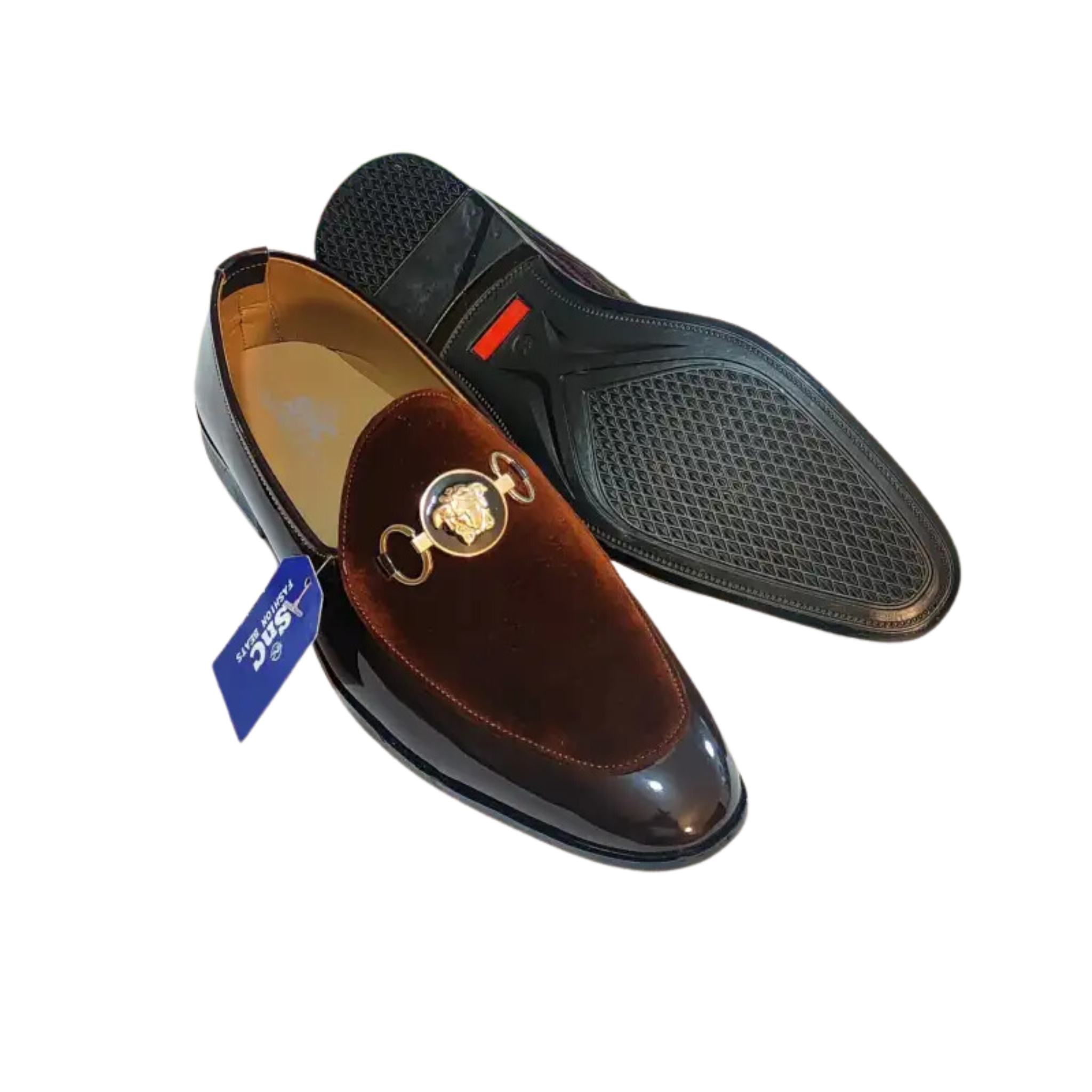 Shoes, Pure Metal Color & Protected Buckle, for Men