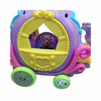 Horse with Carriage, Colorful Lights & Joyful Sounds, for Kids'