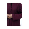 Abaya, Adorned with Diamante Detailing On The Sleeves, for Women