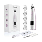 Blackhead Remover: Electric Vacuum Kit, 5 Suction Power Levels, 5 Probes