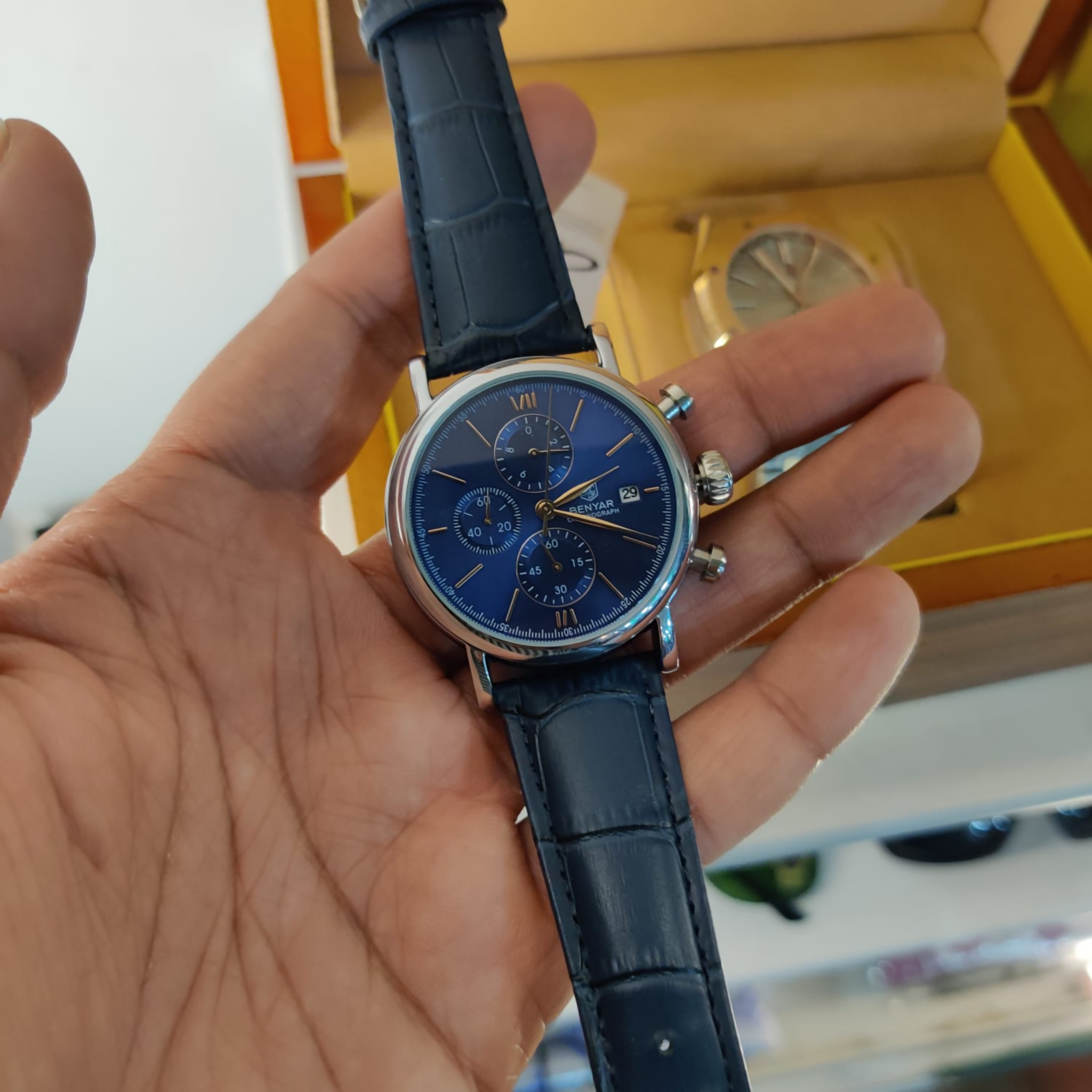 Benyar Watches, Original Collection, 1-Year Warranty, Gift Box Included