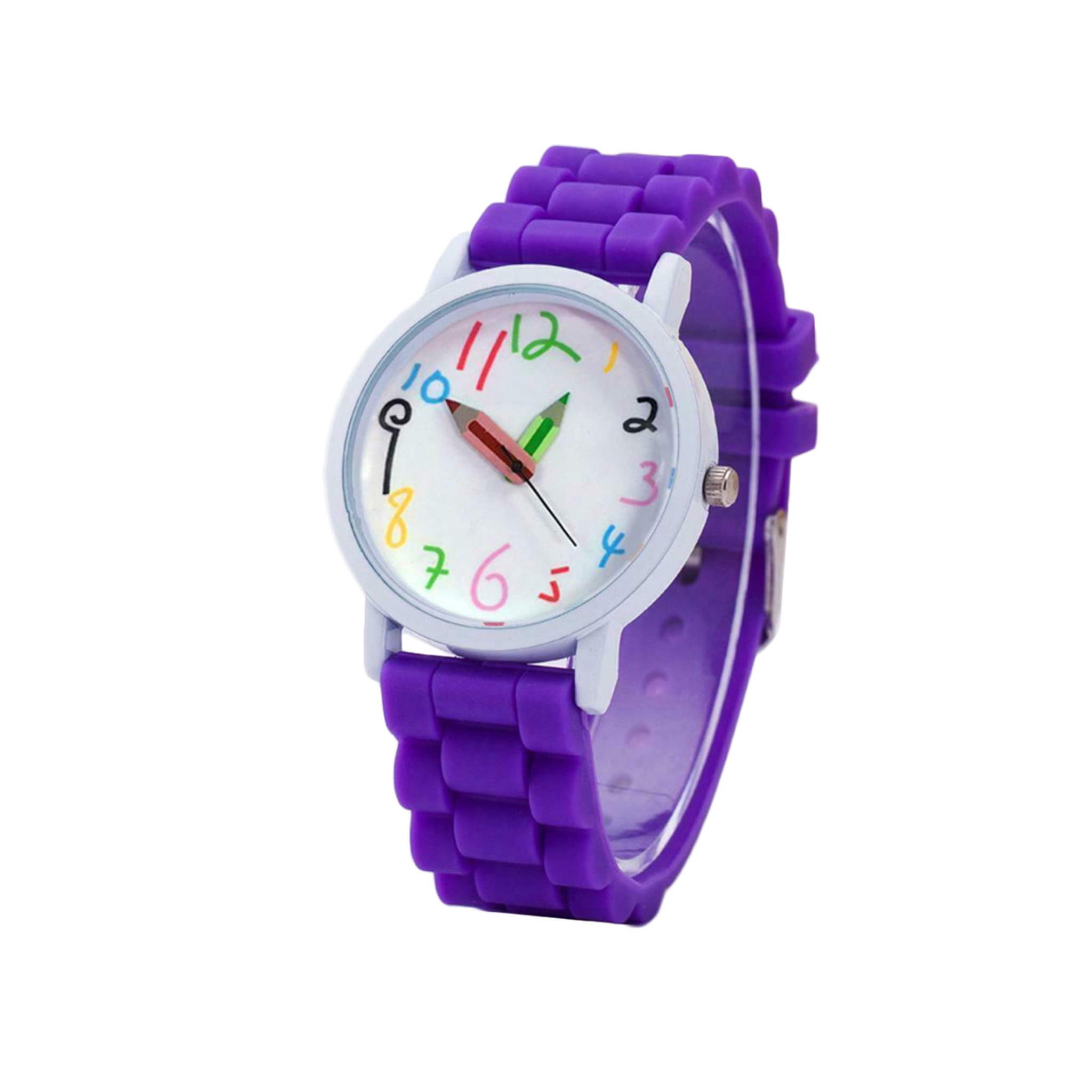 Wristwatch, Cartoon Round Dial & Analog Quartz, For Kids