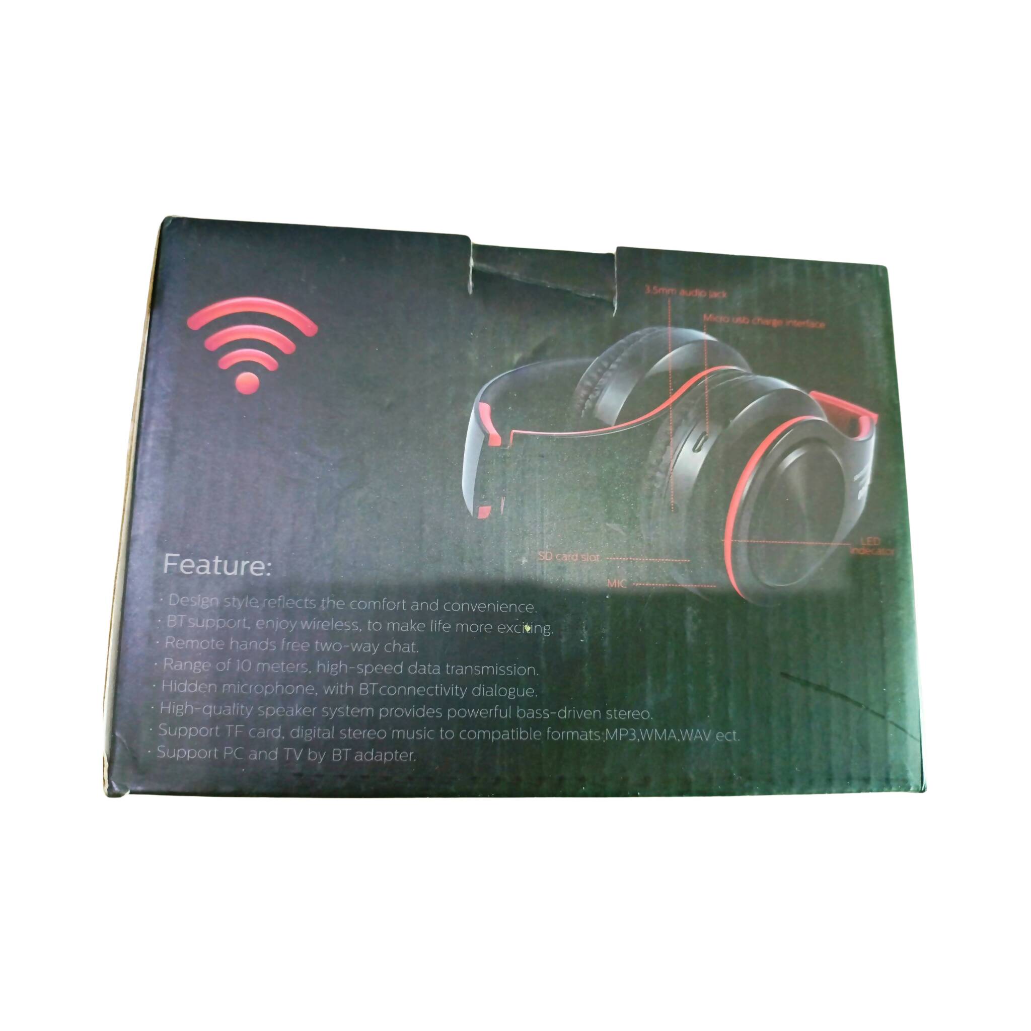 Hedphones, Ultra-Compact Wireless Headset with Stereo Sound Bluetooth Connectivity