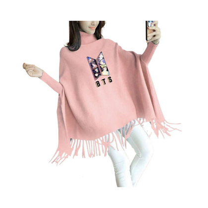 Poncho, warmth & Comfort, for Girls'