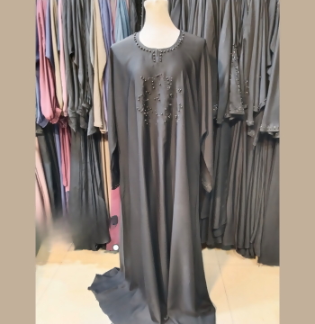 Abaya, Paired with A Variety Of Hijabs & Accessories, for Women