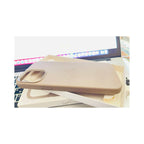 Leather Case, Stone Grey Cover, for iPhone 12 Pro Max