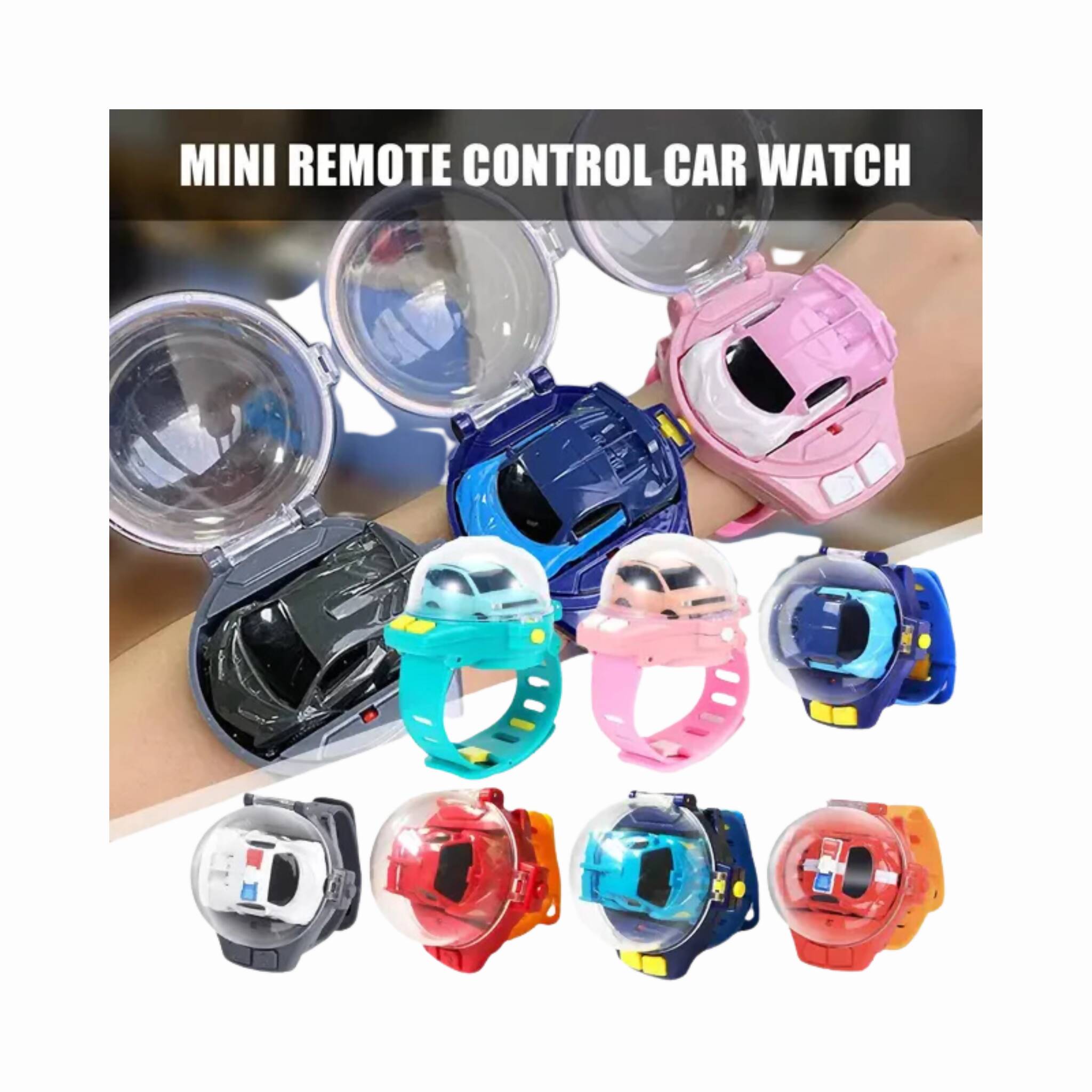 Race Anytime, Anywhere, Mini RC Car Wrist Watch! – Action WebStore