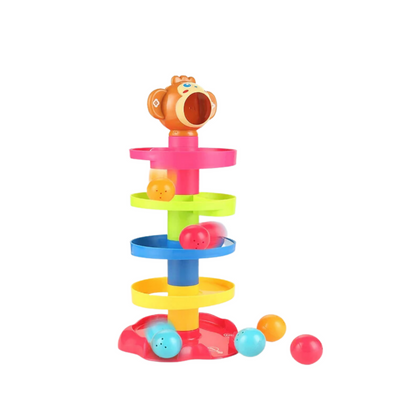 Monkey Roll N Ball Tower, Roll & Play Adventures Await, for Kids'