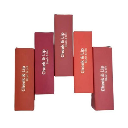 Cheek & Lip, Tint Pack & Fruity Smell &High Quality, Vegan, Long Lasting