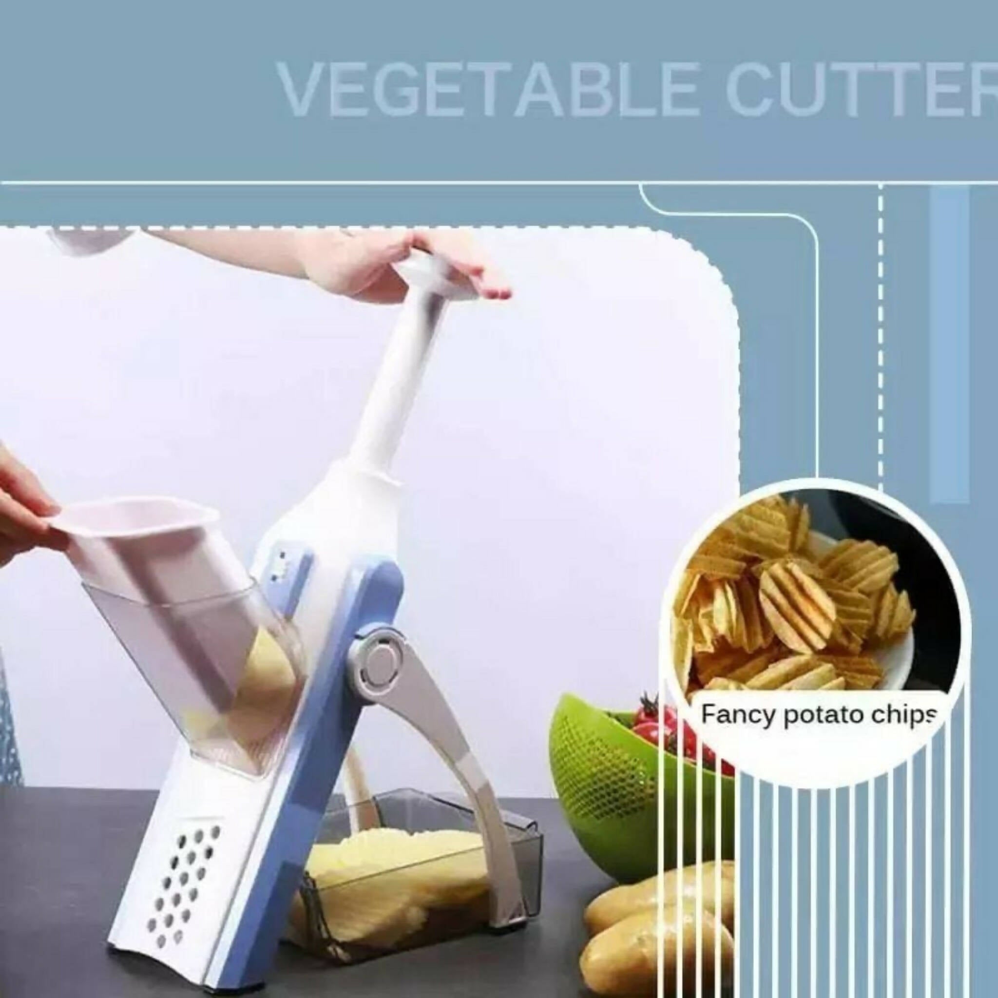 Mandoline Spring Slicer, Effortlessly Slice and Dice