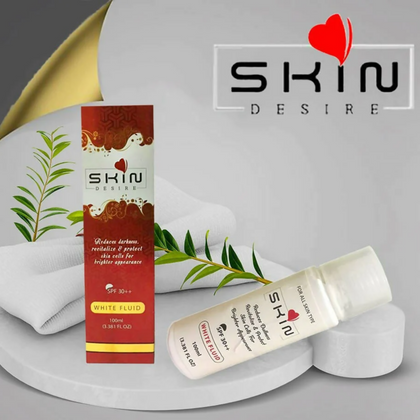 Skin Desire White Fluid, Perfect Glow & Brighter Skin