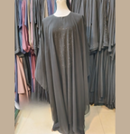 Abaya, Paired with A Variety Of Hijabs & Accessories, for Women