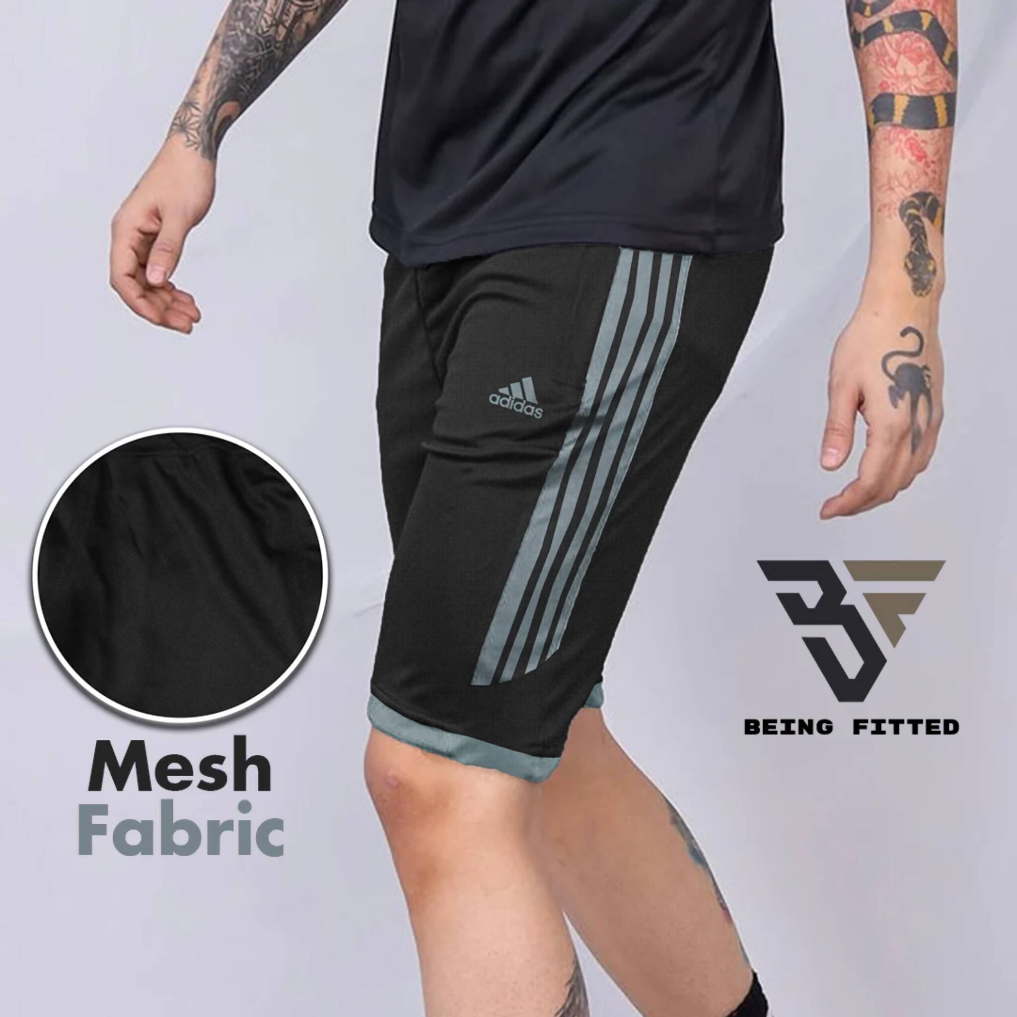 Shorts, Mesh Comfort 3-Quarter & Ultimate Style and Versatility, for Men
