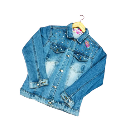 Jacket, Trendy Denim Stylish & Eye-Catching Look, for Women