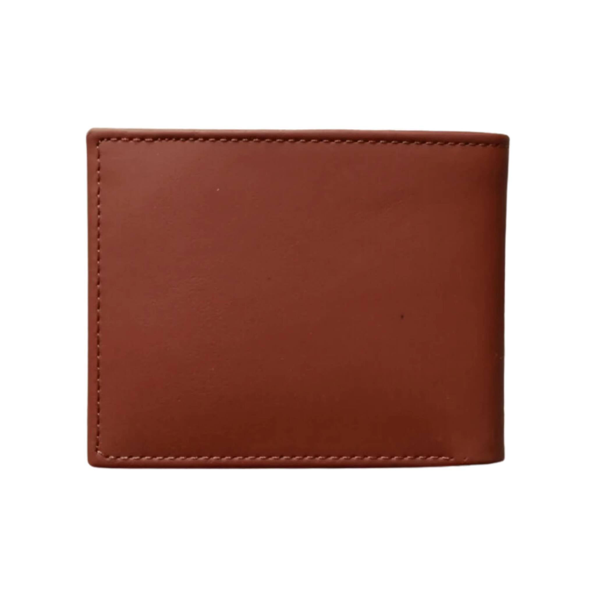 Wallet, Leather Bifold Timeless Elegance with 2 Cash Compartments, for Men
