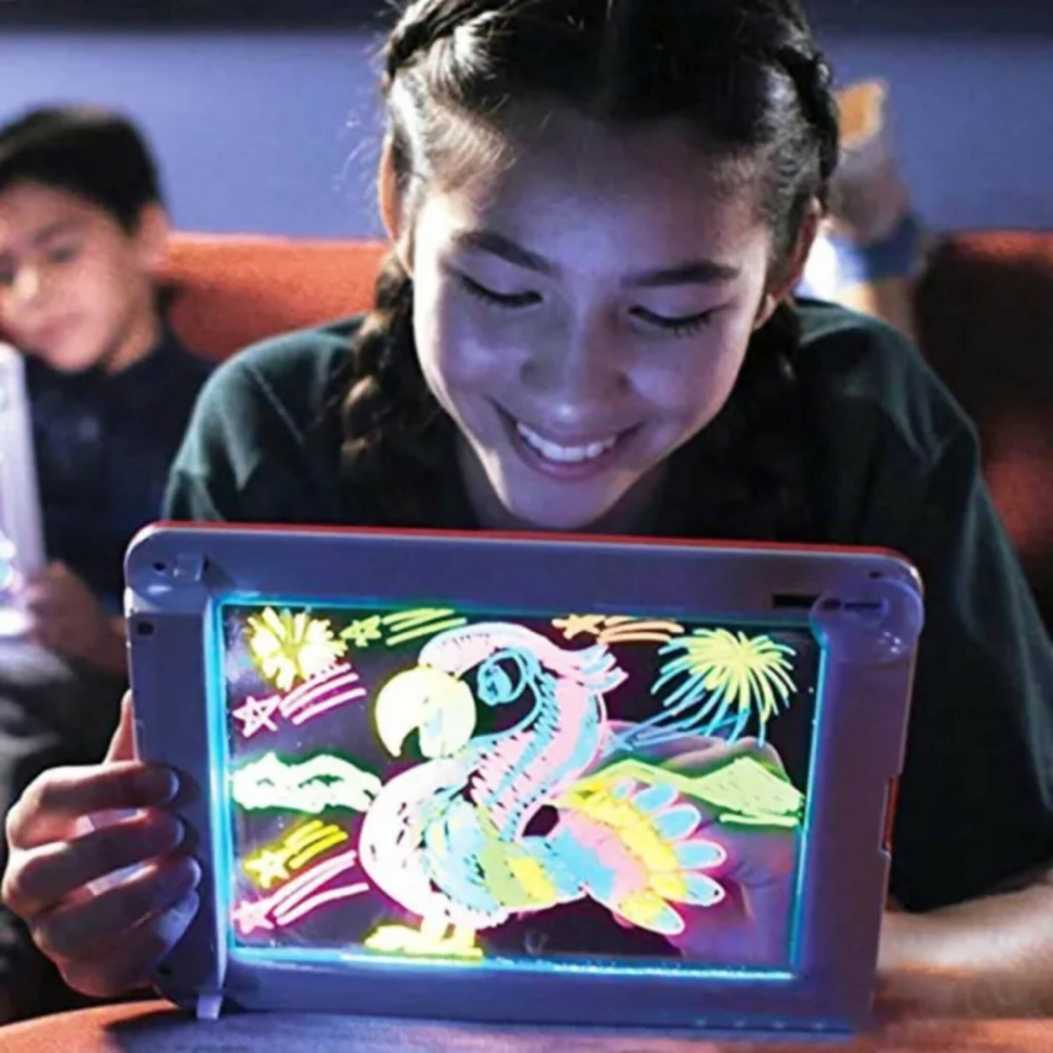 Drawing Pad, 3D Magic With LED Light