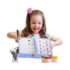 Practice Book, Fun Learning without Mistakes, Magic Calligraphy, for Kids'