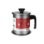 Oil Filter Pot, Stainless Steel Filter, 1.4L Capacity, for Kitchen