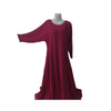 Abaya, Chiffon, with Double Layer Maxi Style for Women & Girl