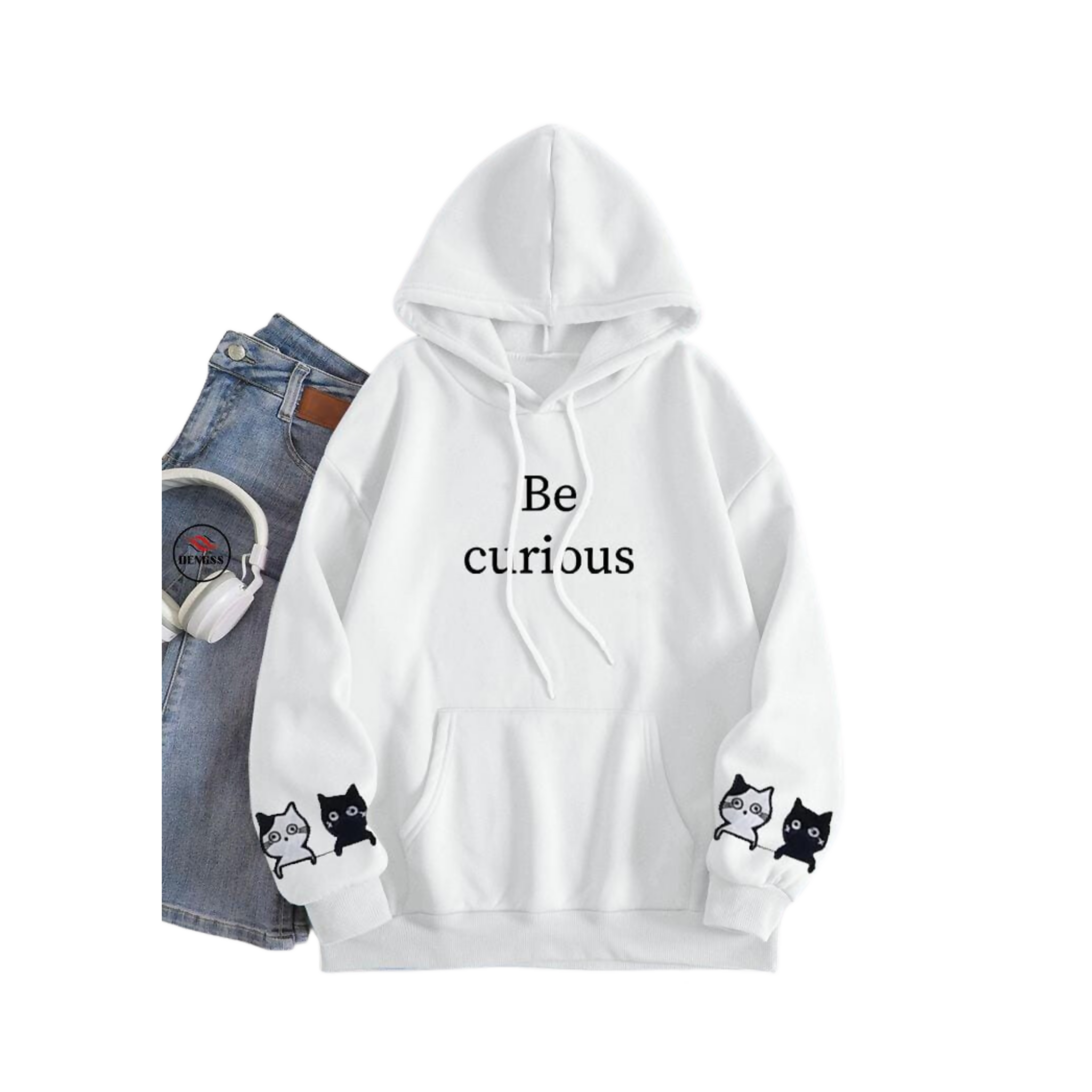 Hoodie, Stylish Design, Accurate Sizing, Premium Fleece Fabric, for Unisex