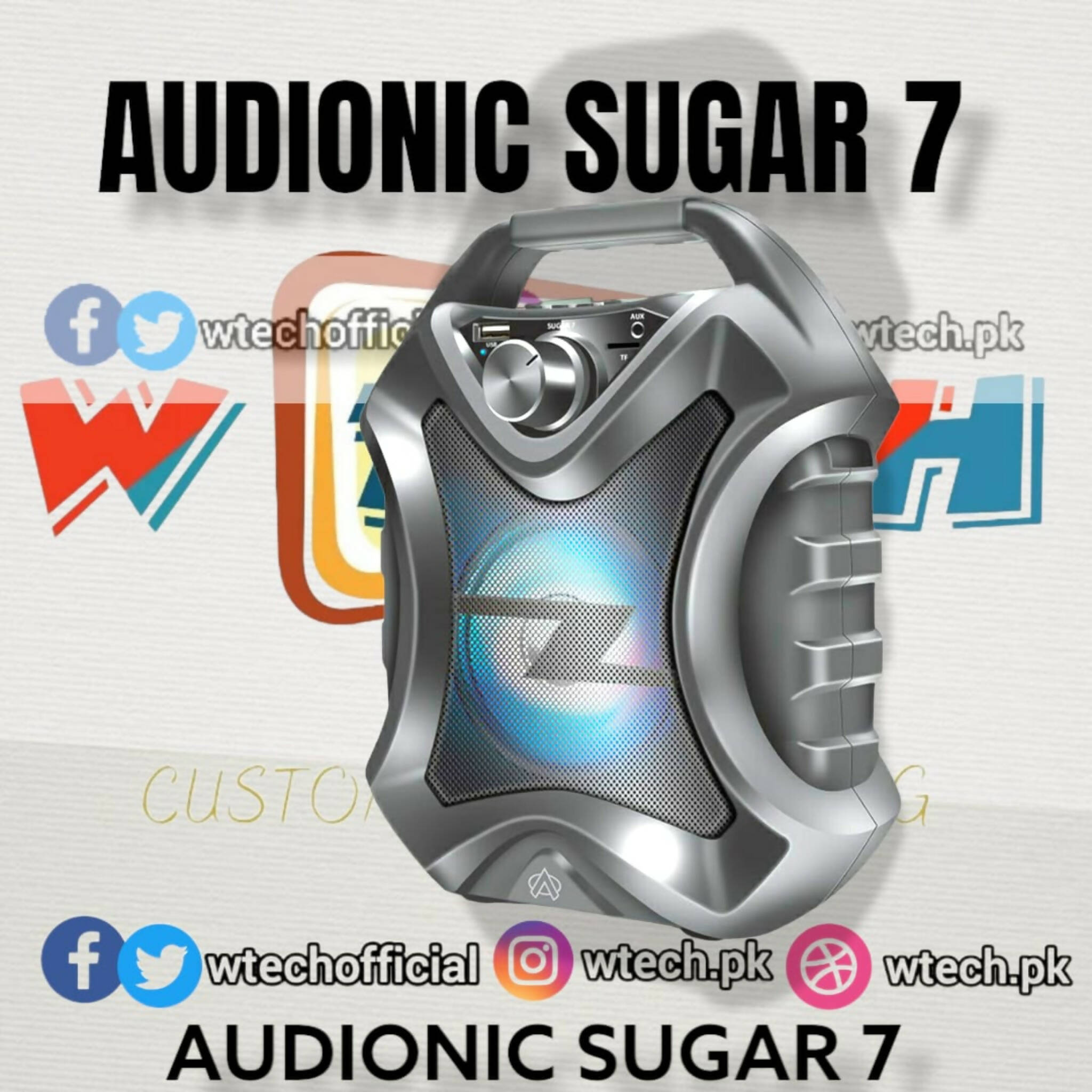 Speaker, Indulge in Sweet Sounds, Audionic Sugar 7