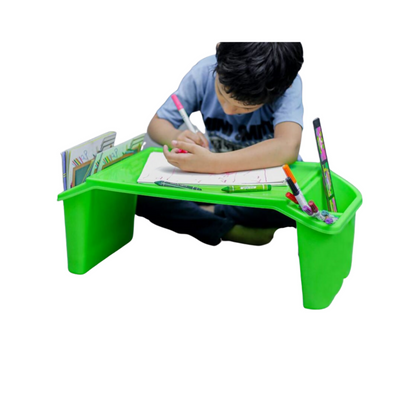 Study Desks, Multifunctional Lap Desks with Storage Pockets, for Kids